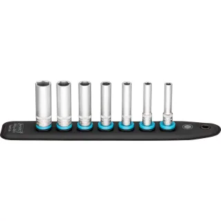 HAZET SmartRail mit 7 Steckplätzen Vierkant 6,3 mm (1/4 Zoll) 7-teilig, Außen-Sechskant-Traction, la - 850LG-SR/7