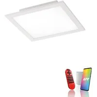 JUST LIGHT Smarte LED-Leuchte JUST LIGHT LED-Deckenleuchte 14680-16 weiss, 15 W, 2100 lm, CCT, RGB