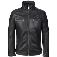 bugatti Lederjacke Bern Herren Bomberjacke, Freizeitjacke, Blazer, Pufferjacke, Übergangsjacke