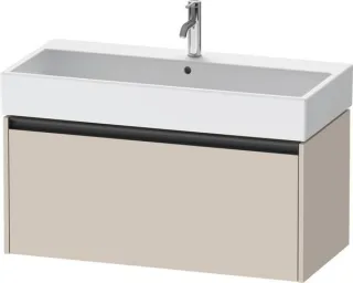 Duravit Ketho.2 Waschtischunterbau wandhängend Taupe Matt 984x460x440 mm - K25078091910000 K25078091910000