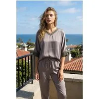 Zuckerwatte Satinbluse 72109 silktouch