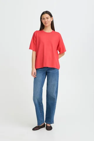 Kurzarm-Bluse IHLULS Kurzarm-Bluse Loose fit