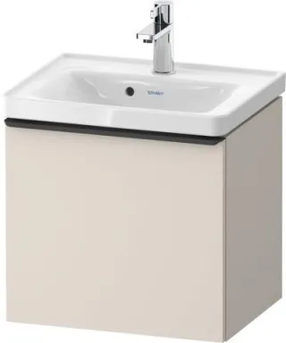 Duravit D-Neo Waschtischunterbau wandhängend Taupe Matt 484x372x440 mm - DE42480BD910000 DE42480BD910000