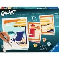 CreArt Gallery Wall Set - At the Beach, Malen