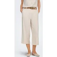 ONLY Culotte ONLSIESTA HW LIN BL CLEAN CULOT PNT NOOS mit Leinen