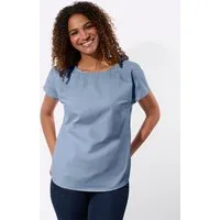 Witt Klassische Bluse Schlupfbluse Kurzarm