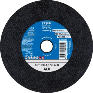 PFERD TOOLS Trennscheibe EHT gerade Leistungslinie SG ALU für Alu - 61326119