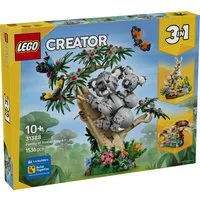 LEGO® Creator 31388 Wilde Tiere: Koala-Familie Konstruktionsspielsteine, (Set, 1536 Teile)