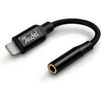 Teufel Lightning auf Kopfhöreranschluss Adapter Audio-Kabel, (10.5 cm)