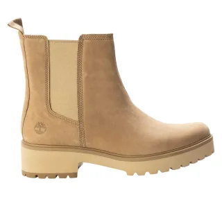 Timberland - "Cool" Stiefeletten für Damen, Leder, Blockabsatz (Braungrau)
