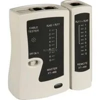 CAT Netzwerk- und Leitungstester XT-468, Messgerät beige/schwarz