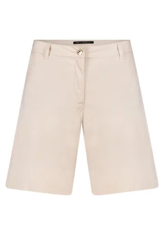 Betty Barclay - Bermuda Shorts im Casual Fit beige - Gr. - 44