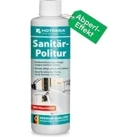 HOTREGA® Sanitär Politur Abperleffekt für Edelstahl Chrom Keramik Glas 250ml Sanitärreiniger