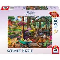 Jeff Haynie: Gartenhaus, Puzzle 1000 Teile