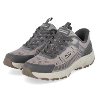 Skechers Slip-Ins Sneaker HILLCREST 2.0 - Gr. 40 - Taupe - Textil & Synthetik