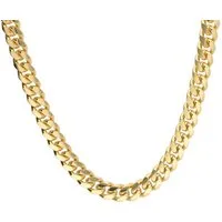 Firetti Panzerkette Schmuck Geschenk Metall Halsschmuck Halskette 7,8 mm breit, Made in Germany