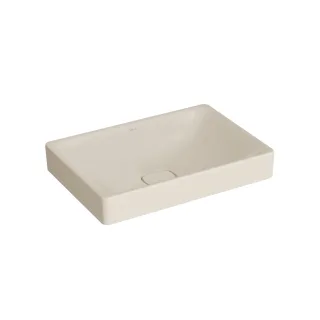 VitrA New Metropole Aufsatzschale freistehend rechteckig 60 x 40 cm ohne,7535B422-1398 7535B422-1398