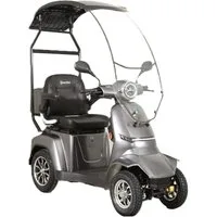 GreenStreet Elektromobil E-Mover Deluxe 1000 W 20 km/h Li-Ion-Akku inkl. Topcase und Dach, 1000 W, 20 km/h, inkl. Topcase und Dach
