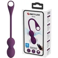 Pretty Love Beckenbodentrainer Elvira Beckenbodentraining Kugel App-Steuerung Beckenbodenkugel, Packung, 1-tlg., Inkl. USB-Kabel und kostenlose App, Kräftigung der Becken- und Unterleibsmuskulatur