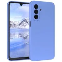 EAZY CASE Handyhülle TPU Hülle für Samsung Galaxy A17 6,7 Zoll, Silikon Schutzhülle mit Kameraschutz kratzfest Back Cover Ultramarin
