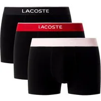 Lacoste Boxershorts Boxershorts Unterhosen 3-Pack (3-St)