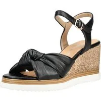 Regarde Le Ciel Regarde Le Ciel Sandalen Leder Keilsandalette