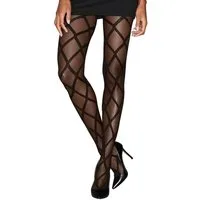 petite fleur gold Feinstrumpfhose 20 DEN mit grafischem Muster