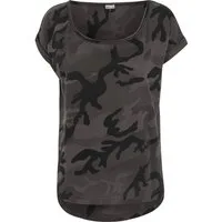 URBAN CLASSICS T-Shirt Urban Classics Damen Ladies Camo Back Shaped Tee (1-tlg)