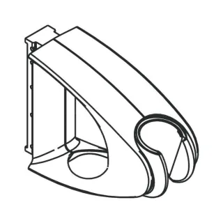 hansgrohe Pharo Schieber für Unica D 97024000 chrom
