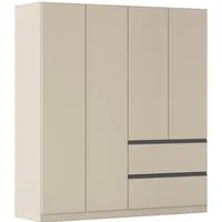 rauch Drehtürenschrank Kleiderschrank Schrank Garderobe COSTA in den Breiten 91/136/181 cm (in 3 Ausstattungen BASIC/CLASSIC/PREMIUM) viel Platz, grifflose Front und Push-to-Open Funktion MADE IN GERMANY