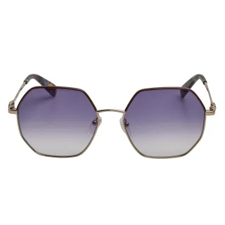 Damen Sechseckige Metall-Sonnenbrille LO140SL