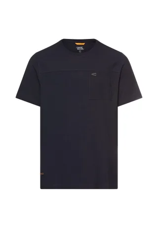 camel active - T-Shirt mit Brusttasche dark navy - Gr. - M