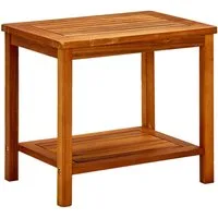 vidaXL Couchtisch Couchtisch 50x35x45 cm Massivholz (1-St)