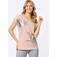 Sieh an! T-Shirt Rundhals-Shirt Extra kurz