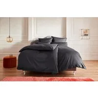 OTTO home Bettwäsche Mila in 135x200, 155x220 oder 200x200 cm, Mako-Satin, 2 teilig, Mako-Satin, Bettwäsche aus Baumwolle, unifarbene Bettwäsche