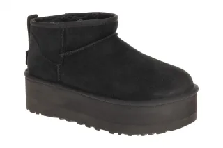 UGG Damen Winterstiefel 1135092 BLK Schwarz Ultra Mini Platform Warmfutter Ec...