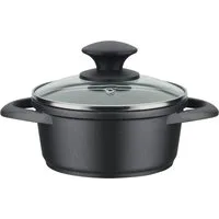 GSW Kochtopf Gourmet Granit, Aluminiumguss, mehrfache, langlebige VITAFLON®GRANIT Antihaft-Versiegelung, Induktion