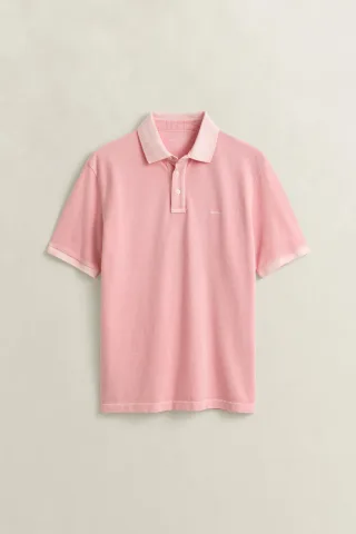 GANT - Sunfaded Poloshirt bubbelgum pink - Gr. - L