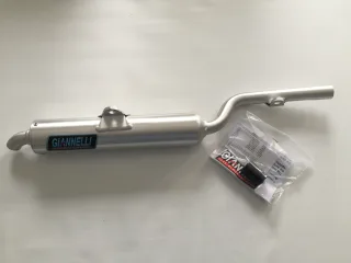 Sport Auspuff Endtopf Alu Giannelli Yamaha TDR 125 Typ 4FU 5AN Bj. 1996-2001 +ABE