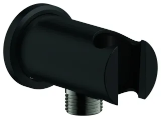 GROHE Wandanschlussbogen Rainshower, 26658 runde Rosette matt black, 266582430 266582430