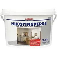 Wilckens Farben Nikotinsperre Weiß matt Wandfarbe Sperrfarbe Isolierfarbe, für nikotin- und rauchbelastete Wände