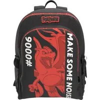 POKÉMON Kinderrucksack Schulrucksack mit 3 Fächern und Seitennetzen