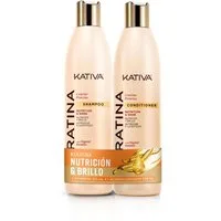 Kativa Haarpflege-Set KERATINA KIT SHAMPOO 355 ML + HAARSPÜLUNG 355 ML