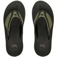 Quiksilver Grüne Quiksilver Herren-Flip-Flops Badepantolette