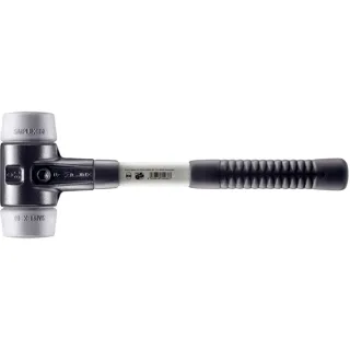 HALDER SIMPLEX - Schonhammer mit verstärktem TE-Gehäuse und Fiberglasstiel, TPE-mid - 3703.060