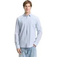 TOM TAILOR Denim Langarmhemd mit Knopfleiste