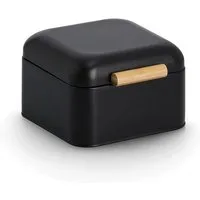 Zeller Present Brotkasten zeller Brotkasten TIMUR LBH 20x20x13.50 cm schwarz Brotkorb Brotbox