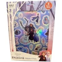 Disney Sticker Frozen II Sticker Fun Set mit 8 Blatt, ca. 24 x 18 cm Motive XL, (Set 1-tlg), 8 Stickerbögen für Basteln, Sammeln, Dekorieren und Verschenken im Set