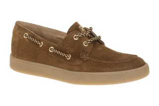 Paul Green Damen Schn?r-Halbschuhe 1185-000 Braun Toffee - Echtleder Velour G...