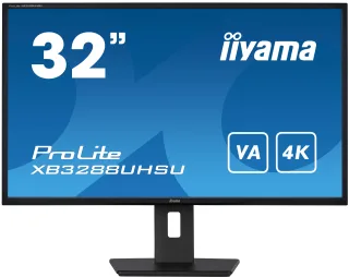 iiyama ProLite XB3288UHSU-B5 Monitor 81.3cm (32") 4K UHD | xb3288uhsu-b5 | VA - 3ms